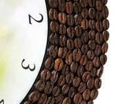 Интерьерные часы из кофейных зерен Grian
